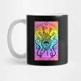 Zodiac sign tarot card Sagittarius Mug